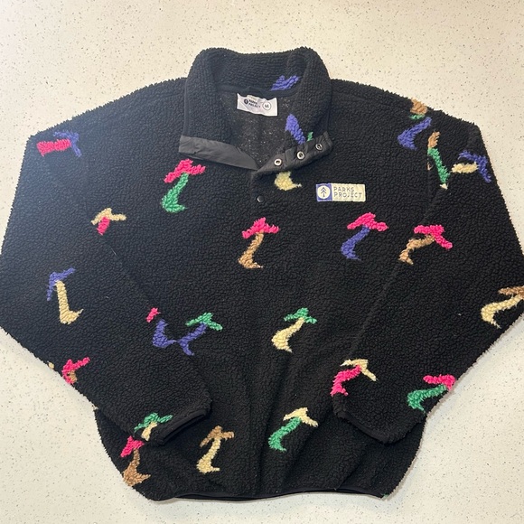 Parks Project Dancing Shrooms Trail Pullover / EUC / NUULY - Picture 16 of 16